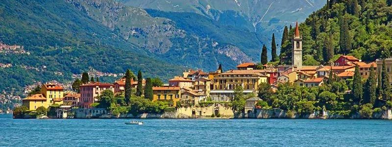 Lago Como en Italia