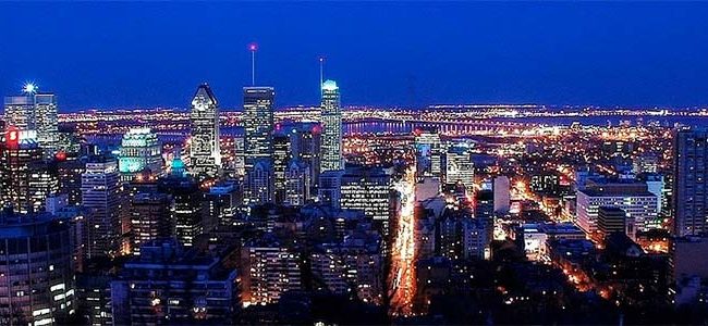 Montreal panoramica 650x300 Viajes Singles a América