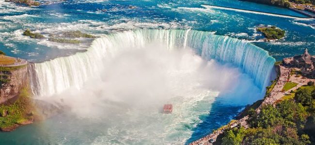 Canada Niagara 650x300 Viajes de aventura en grupos singles. Expediciones